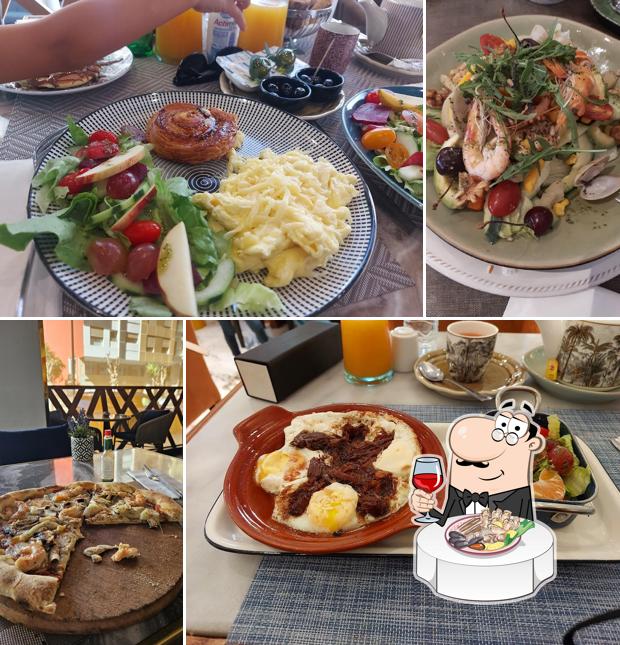 Brunch spread at L'Imperial